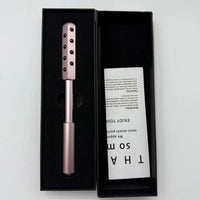 24 Germanium Face Massage Beauty Acupoint Roller Stick Wholesale Beauty Roller Tool Face Gua Sha Massager Women Skin Care Beauty Purest Peak