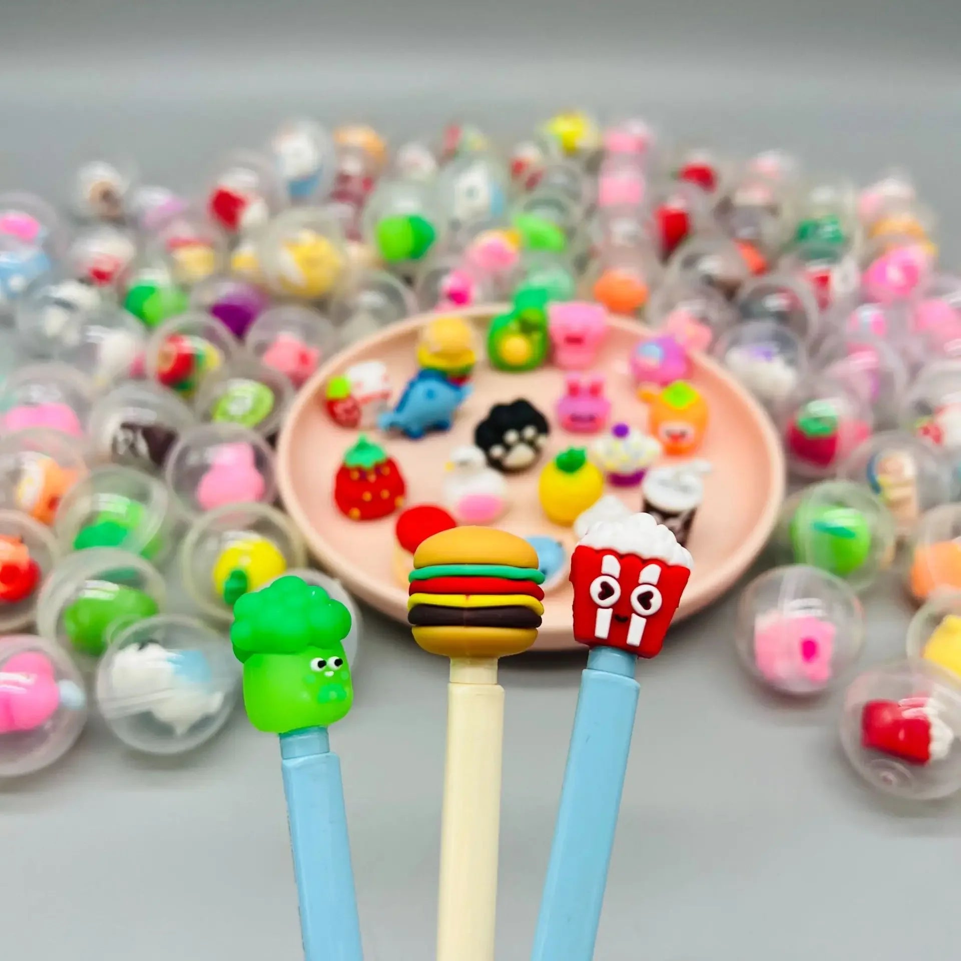 32mm Transparent Twisted Egg for Mini Claw Machine Toys Accessories Cute Animal Plush Dolls Doll Kids Arcade Crane Machine Gift Econic Blanks