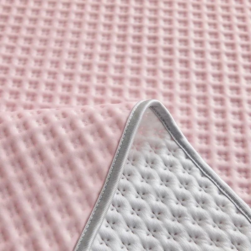 Breathable Cooling Mattress Comfortable Washable Ice Silk Bed Mat Pad Soft Skin-friendly Summer Sleeping Mat Household Quick Pick Grocers