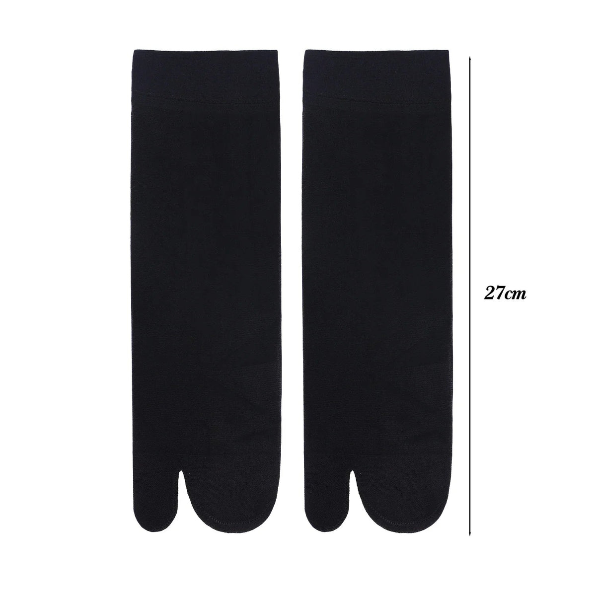 Two Toed Crystal Silk Socks Clear White Black Breathable Cool Stockings Unisex Japanese Men Women Summer Ultra-Thin Tabi Socks Quick Pick Grocers