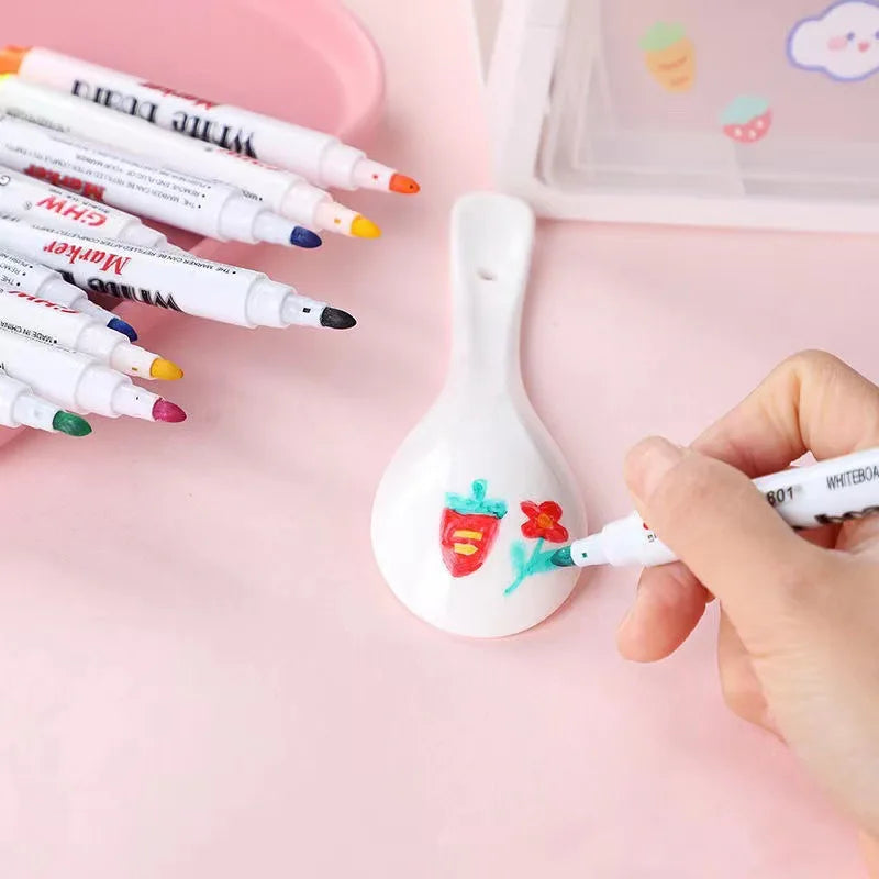 Water Floating Pen Magical Ink Pens With Spoon Floating Color Water Painting Floating Chalk Art Graffiti Drawing Set For Kids Econic Blanks