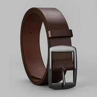 New Luxury Belt for Men PU Leather Belt Metal Pin Buckle High Quality Famous Brand Designer Waist Strap Belt for Jeans Plus Size Quick Pick Grocers