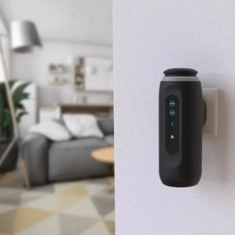 Waterless Essential Oil Diffuser Wall Plug Aroma Oil Diffuser Cool Mist Electric Scent Machine Smart Bluetooth Control For Home Quick Pick Grocers