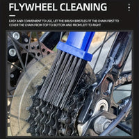 Portable Chain Cleaner Motorcycle Road Bike Chain Clean Brush Bicycle Clean Motorcycle Tools Chain Cleaner Maintenance Tool Port Quick Pick Grocers