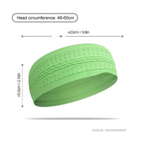 1PC Non-Slip Sport Headbands Moisture Wicking Workout Sweatband for Men & Women Fitness Running Cycling Football Yoga Hairband Quick Pick Grocers
