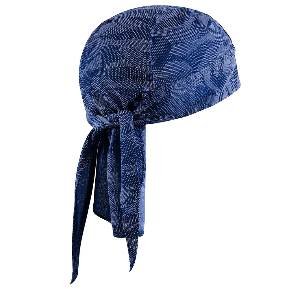 Summer Breathable Running Caps Pirate Hat Outdoor Sport Sun Protection Headscarf Cycling Helmet Liner Quick Dry Beanies Bandana Quick Pick Grocers