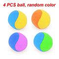 Sticky Dodge Ball Game Vest Outdoor Sports Toy Jersey Fabric  Props Throw Catch Soft Fleece Balls Safe for Kids Teens Adults Quick Pick Grocers