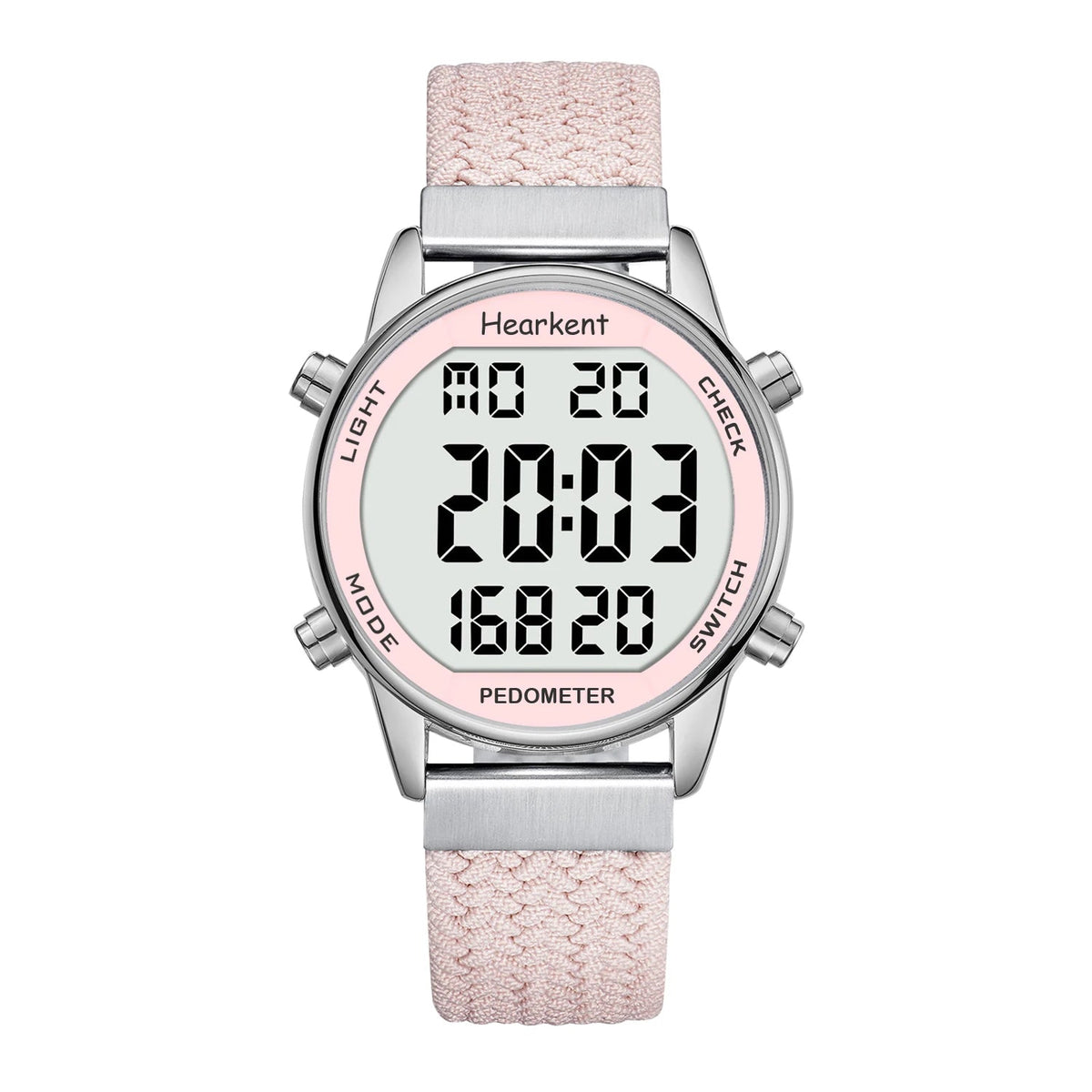 Hearkent Pedometer Sport Watches Step Counter Watch Women Digital Watches Calories Mile Stopwatch Countdown for Walking Tracker Quick Pick Grocers