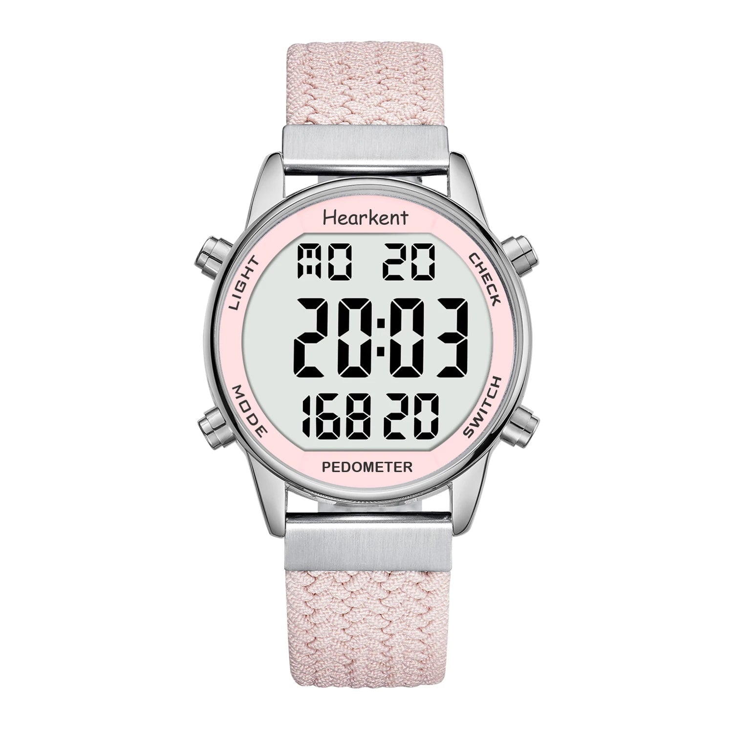 Hearkent Pedometer Sport Watches Step Counter Watch Women Digital Watches Calories Mile Stopwatch Countdown for Walking Tracker Quick Pick Grocers