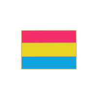 Asexual Gay Lesbian Enamel Brooches LGBT Pride Non-binary Trans Backpack Badge Rainbow Rectangle Lapel Pin Jewelry Friends Gifts Quick Pick Grocers