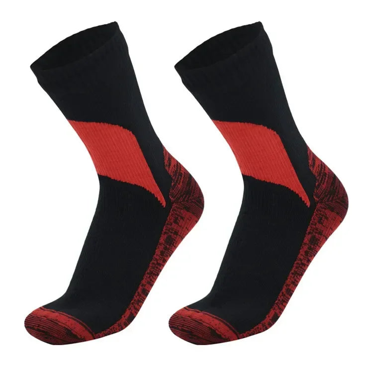 Waterproof Socks Breathable Outdoor Waterproof Hiking Wading Camping Winter Skiing Sock Riding Snow Warm Waterproof Socks Quick Pick Grocers