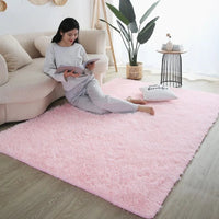 Kids Carpet Girl Rainbow Colors Carpets For Living Room Large Push Soft Bedroom Rugs Bedside Children's Room Floor Cute Mats Quick Pick Grocers
