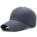 Hat Men Spring Summer Solid Color Mesh Cap Baseball Cap Women Autumn Korean Edition Sunscreen Hat Mesh Breathable Peaked Cap Quick Pick Grocers