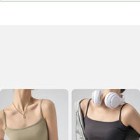 Women's Summer Basic Sleeveless Tank Top Spaghetti Strap Slim Fit Stretch Knitted Solid Color Camisole Quick Pick Grocers