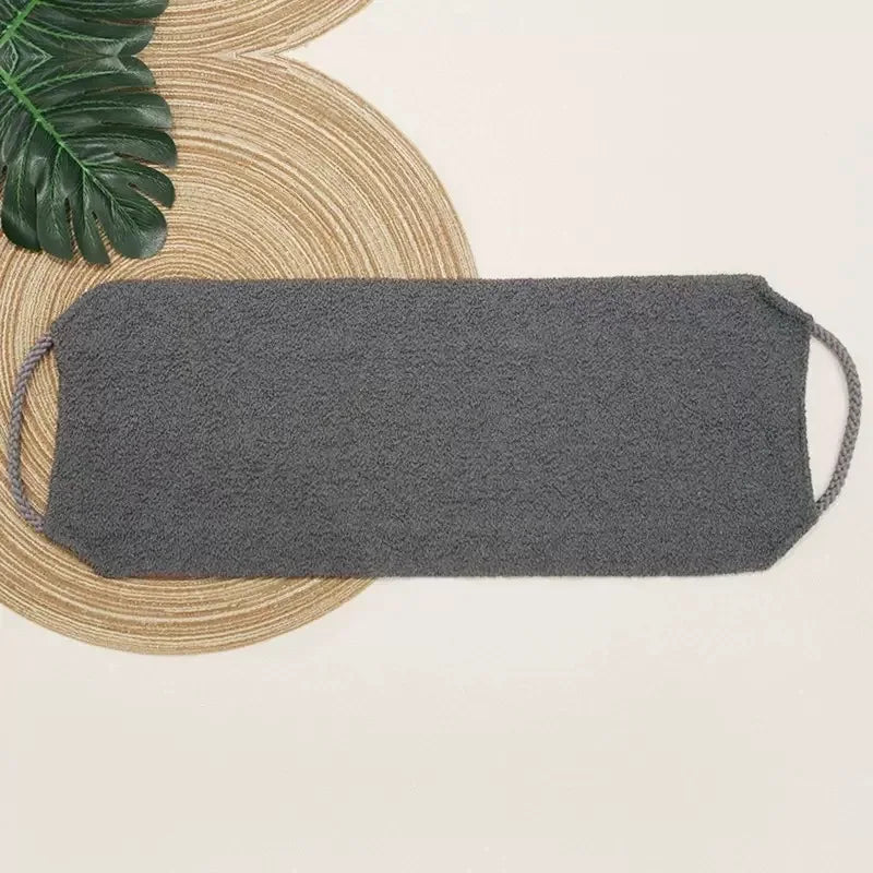 High Elasticity Frosted Long Shower Towel Shower Body Brush Bathing Massage Back Body Exfoliating Bathroom Wash Brush Bath Tools Quick Pick Grocers