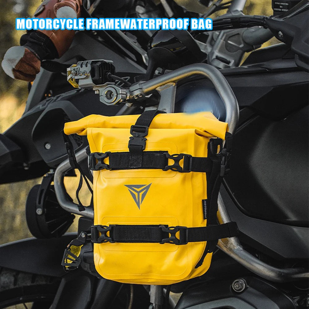 For BMW R1200GS R1250GS ADV For HONDA NC750X CB500X Motorcycle Frame Crash Bars Waterproof Bag Bumper Repair Tool Placement Bag Quick Pick Grocers