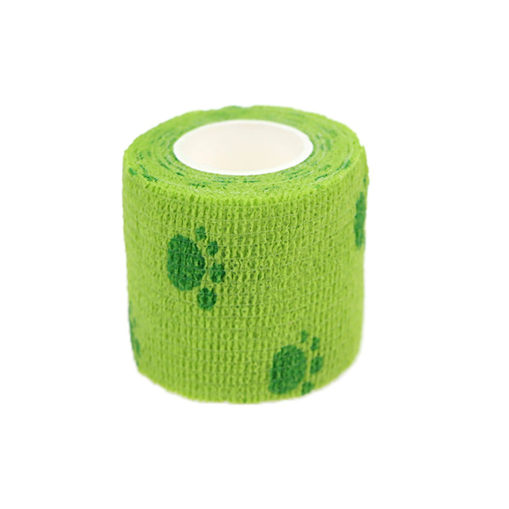 24 Rolls Elastic Bandage Self Adhesive Bandage Wrap Cohesive Tape Vet Wrap for Dog Cat Horse Pet Animals Ankle Sprains Quick Pick Grocers