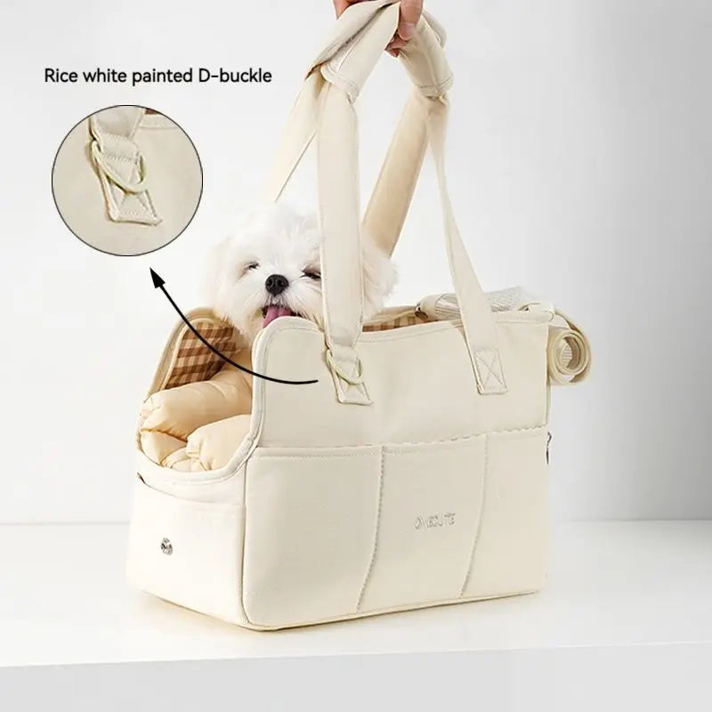 Puppy Go Out Portable Shoulder Handbag Dog Bag Pet Cat Chihuahua Yorkshire Dog Supplies Suitable For Small Dogs dog carrier Quick Pick Grocers