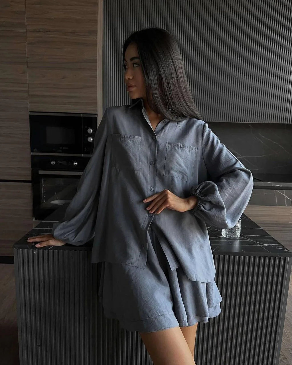 Casual Loose Short Sets For Women 2 Piece Sets Womens Outfits Spa Holiday Baggy Fashion Shorts Suits Woman Summer Quick Pick Grocers