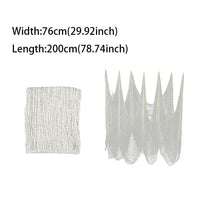 Halloween Bloody Gauze Decorations,Horror Bloody Cloth Bandage,Door Curtainsss,Halloween Haunted House Party Props Quick Pick Grocers