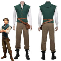 Flynn Rider Tangled Rapunzel Cosplay Costume Adult Carnival Uniform Halloween Anime Halloween Costumes Quick Pick Grocers