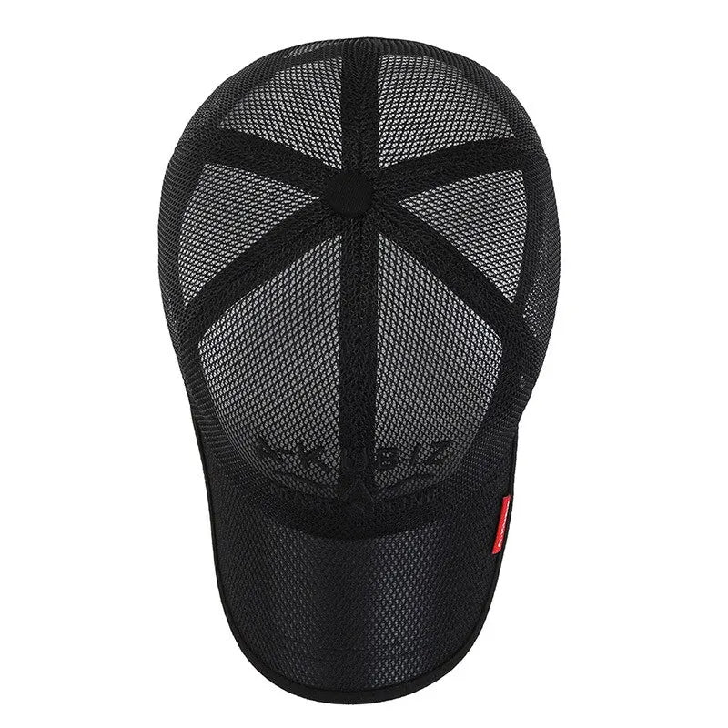 Summer Hats For Men And Women Mesh Baseball Caps Fashion Embroidered Visor Hat Outdoor Embroidered Letter Sun Protection Hat Quick Pick Grocers