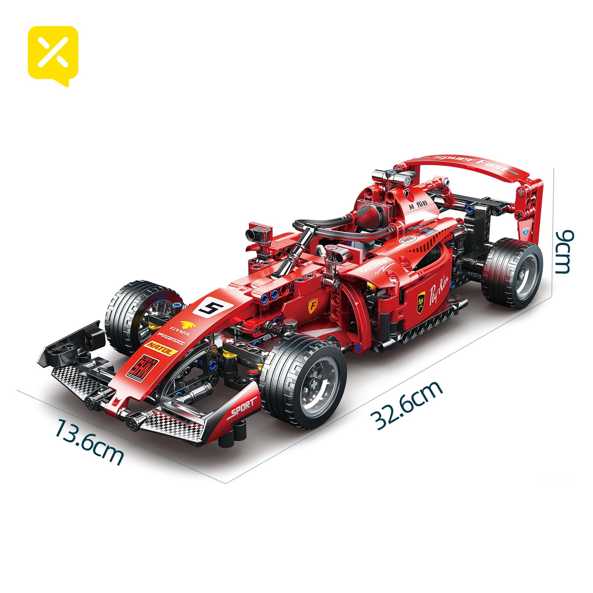 ToylinX RC Race Cars Building Sets Building Blocks Car Cool Collectible Model Car Kits Toys Christmas Gift Quick Pick Grocers