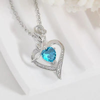 Elegant Style Heart shaped Pendant Necklace Hollow Design Mother's Day Gift Party Suitable for Best Friends Without Box Quick Pick Grocers