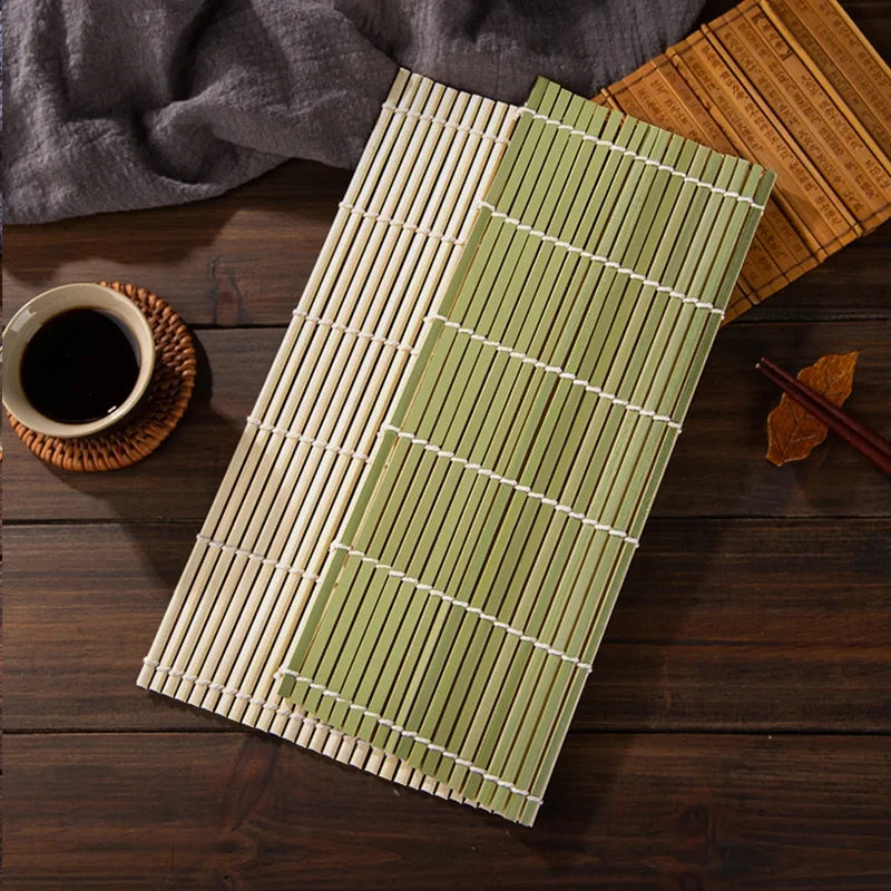 DIY Bamboo Sushi Maker Rolling Mat Sushi Tools Rice Rollers Kitchen Gadget Hand Maker Food Rice Roll Mold Cooking Accessories Quick Pick Grocers