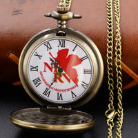 Bronze Antique Hollow Steel Quartz Pocket Watch - God's Land Decrypted Map - Best Gift Clock Selection for Men and Women Quick Pick Grocers