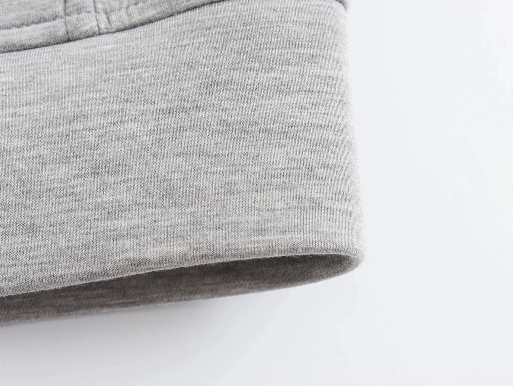 2024 Spring and Autumn New Casual Street Loose Oversize Hooded Zipper Hoodie Space Cotton Jacket Coat Lazy Women's Cardigan Econic Blanks
