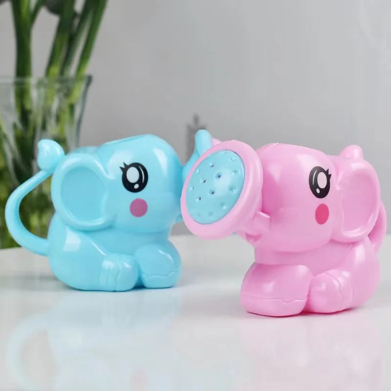 Bath Toy Plastic Kettle Bath Shower Tool Baby Bathroom Toy Elephant Watering Pot Bath Toy for Children Summer Bath Sprinkler Quick Pick Grocers