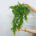 Hand Made Wicker Rattan Flower Planter Wall Hanging Wicker Rattam Basket Garden Vine Pot Plants Holder Garden Pots Wall Planter Quick Pick Grocers