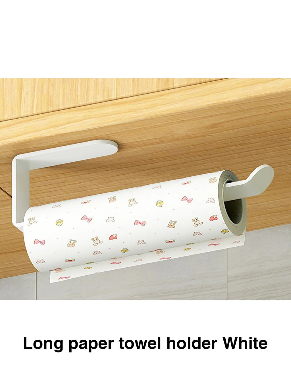 Kitchen Paper Towel Holder Adhesive Tissue Hanger Toilet Roll Paper Dispenser Cabinet Storage Napkin Rack Bathroom Accessories Econic Blanks