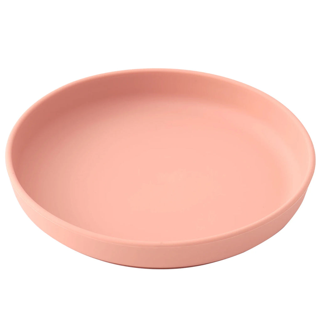 Color Kids 1PCS Food Grade Silicone Baby Plate Anti-Slip Sucker Dishes Toddler Feeding Bowl BPA Free Newborn Accessories Purest Peak