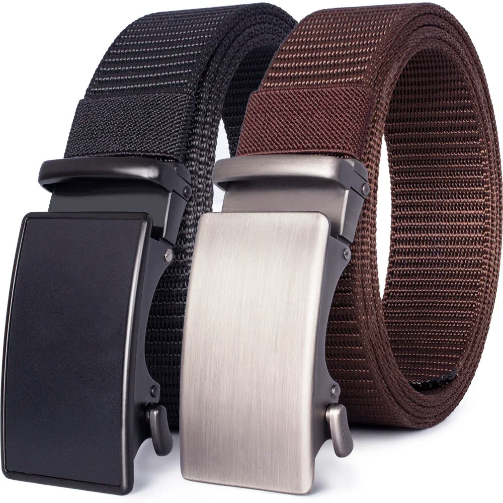 Automatic Buckle Light Comfortable Nylon Military Belt Outdoor Hunting Multifunctional Tactical Canvas Belt High Quality Men Bel Quick Pick Grocers