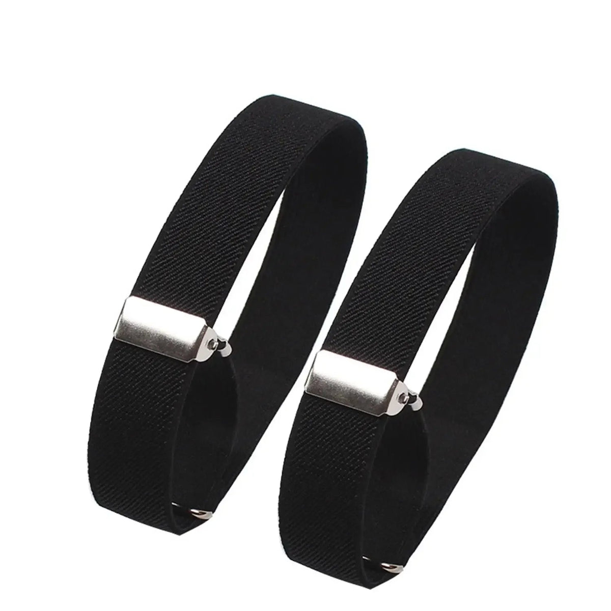 1 Pair Elastic Adjustable Armband Anti-Slip Shirt Sleeve Holders Arm Band Sleeve Bracelet Anti-Slip Shirt Sleeve Holders Quick Pick Grocers