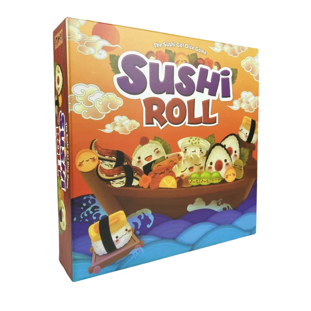 1 Box Sushi Go Family Gathering Board Game Card,Fun Card Game Sushi Go Party Card Games Deck Roll Creative Holiday Gift Econic Blanks