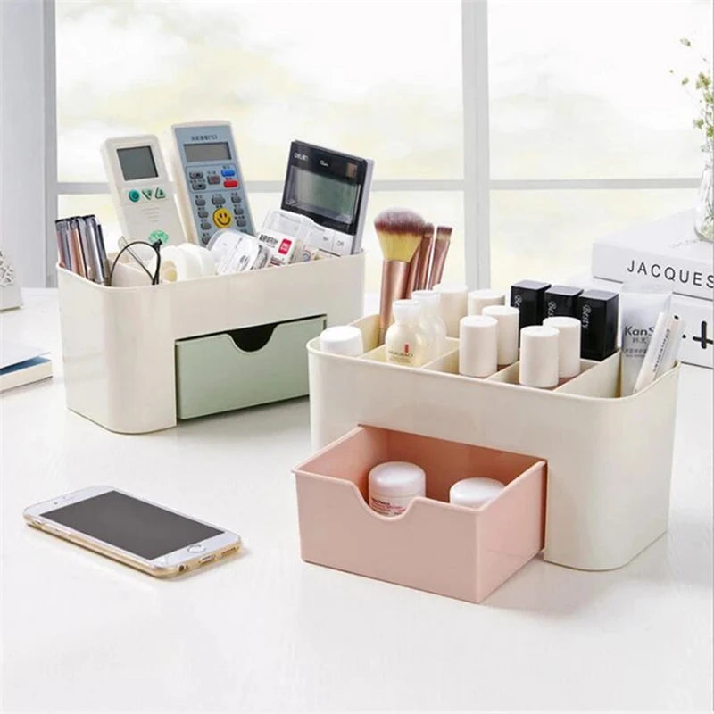 Nail Storage Box Container Cotton Swab Storage Box Accessories Cleaning Desktop Tools Multifunctional Jewelry Box Cosmetic Stor Econic Blanks