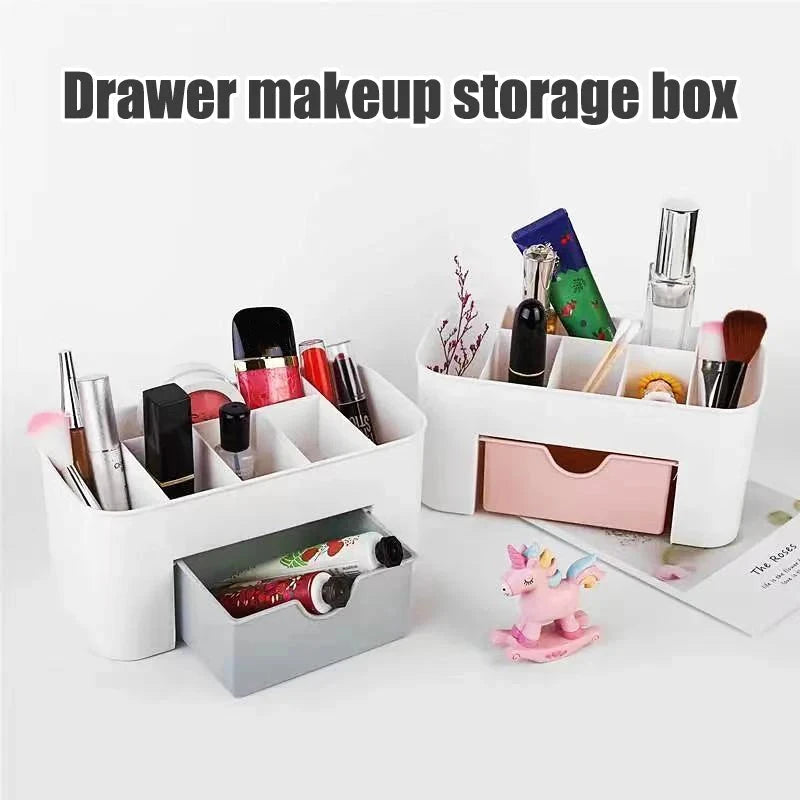 Nail Storage Box Container Cotton Swab Storage Box Accessories Cleaning Desktop Tools Multifunctional Jewelry Box Cosmetic Stor Econic Blanks