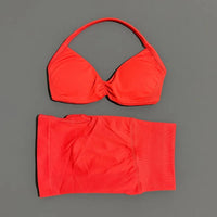HISTELLO Gym Set 2 Piece Women Strappy Yoga Bra Top Workout Scrunch Shorts Sports Suit Fitness Clothes Seamless Yoga Set Quick Pick Grocers