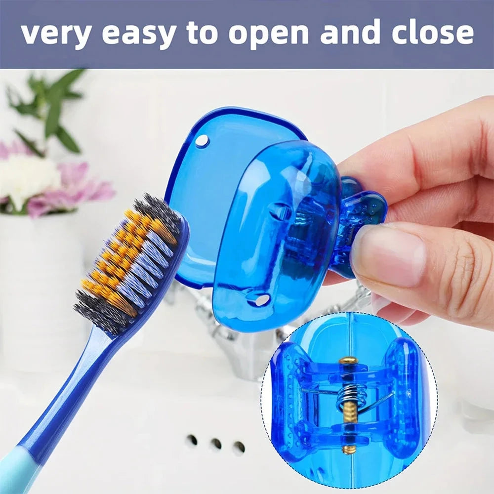 Travel Toothbrush Cover – Waterproof Protective Case with Clip Econic Blanks