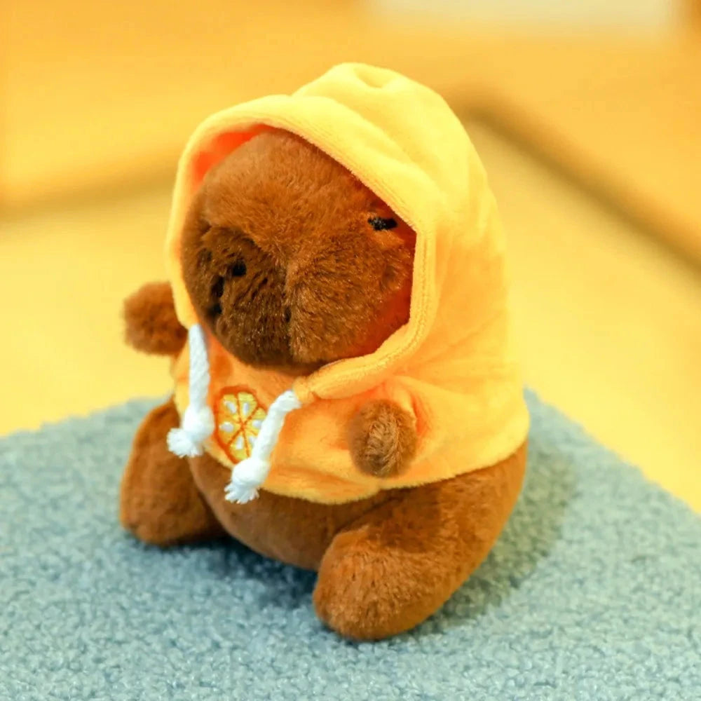 Cute Capybara Plush Toy Hoodie – Small Winged Stuffed Doll for Kids Econic Blanks