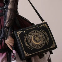 Y2K Korean Gothic Square Black Shoulder Bag Harajuku Vintage Aesthetic Purses Luxury Designer Handbags Messenger Tote Bags Women Quick Pick Grocers