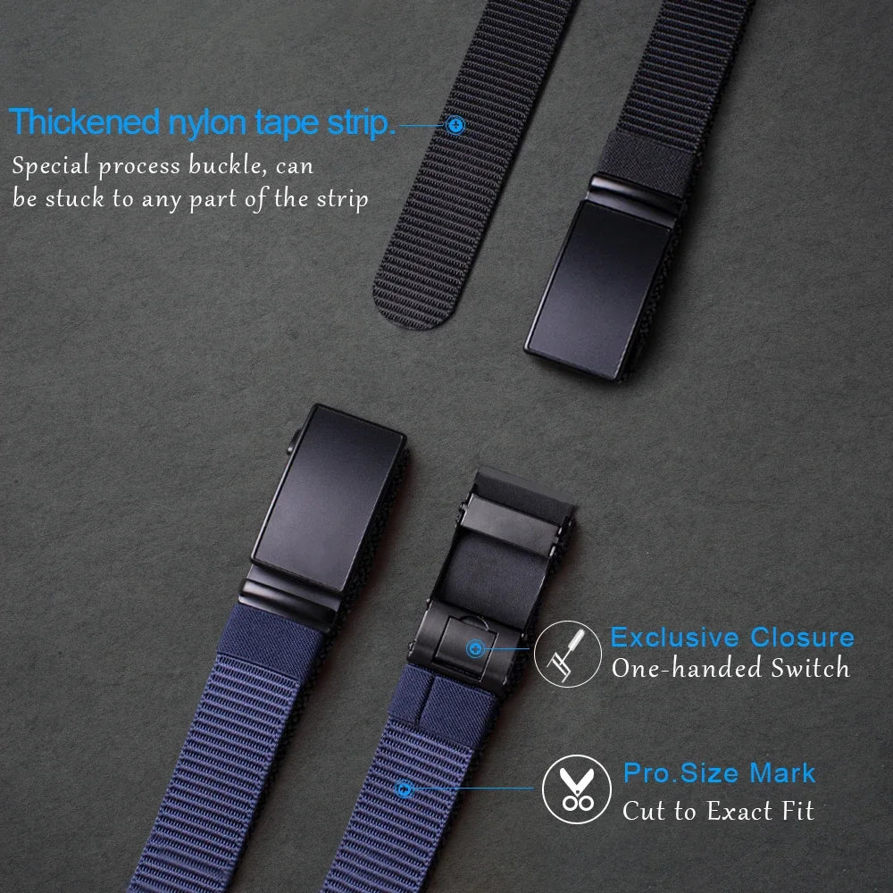 Automatic Buckle Light Comfortable Nylon Military Belt Outdoor Hunting Multifunctional Tactical Canvas Belt High Quality Men Bel Quick Pick Grocers