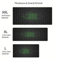 HEX Hexagon Mousepad Computer New XXL MousePads Keyboard Pad Mouse Mat Gamer Soft Office Carpet Table Mat Desktop Big Mouse Pad Quick Pick Grocers