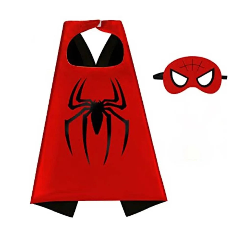 Superhero Capes for Boy girl birthday Gifts Cartoon Dress Up Costumes Party Supplies Easter halloween cape cloak Quick Pick Grocers