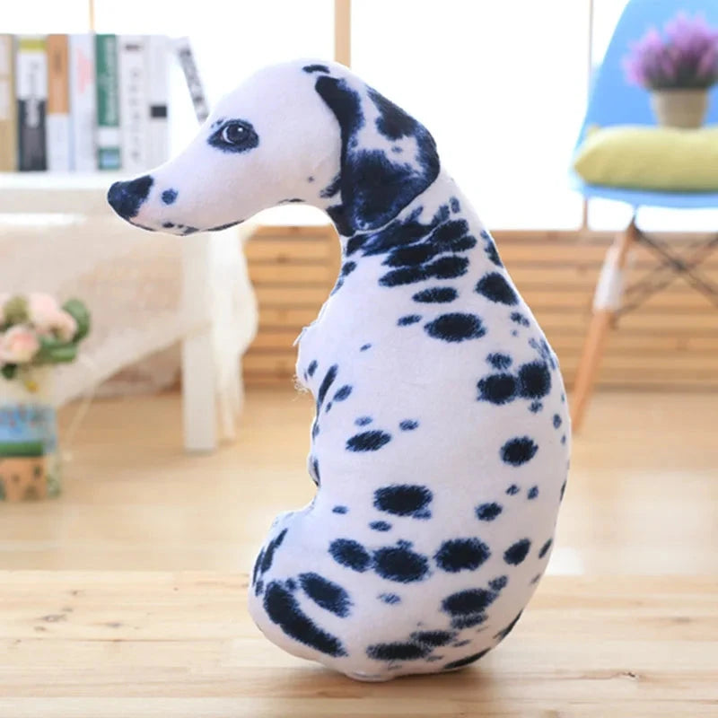 50cm 3D Dog Simulation Plush Toys Soft Pillow Lifelike Plushies Stuffed Animal Cushion Pillow for Kids Home Decor Birthday Gifts Econic Blanks