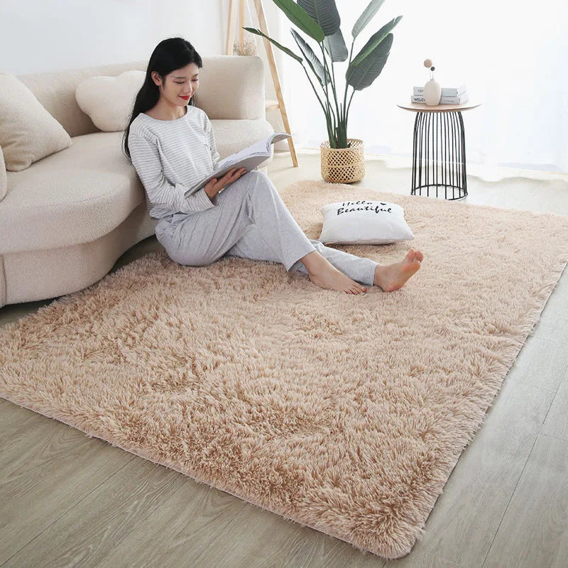 Kids Carpet Girl Rainbow Colors Carpets For Living Room Large Push Soft Bedroom Rugs Bedside Children's Room Floor Cute Mats Quick Pick Grocers