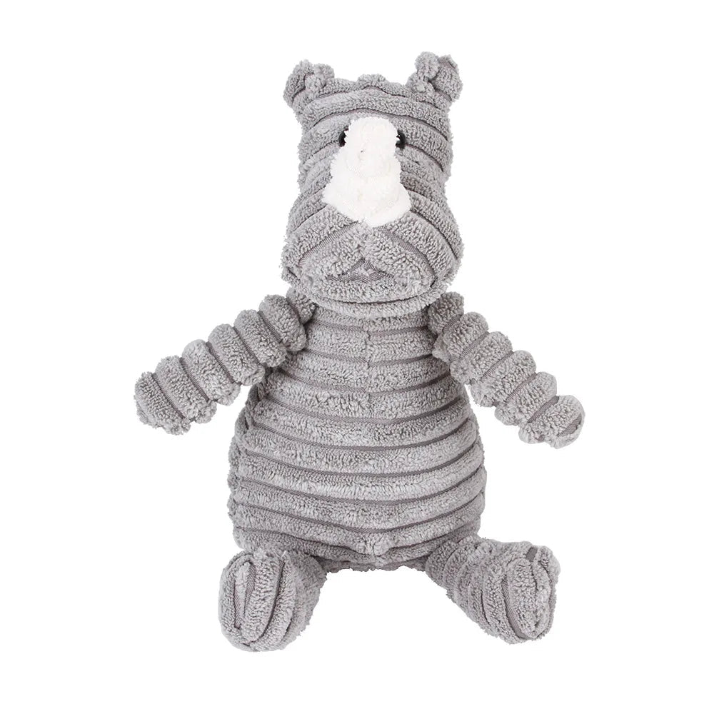 Pet Dog Molar Toy Vent Training Corduroy Monkey Pig Voice Plush Toy Dog Tooth Cleaning Supplie Dog Toys for Large Dogs Quick Pick Grocers